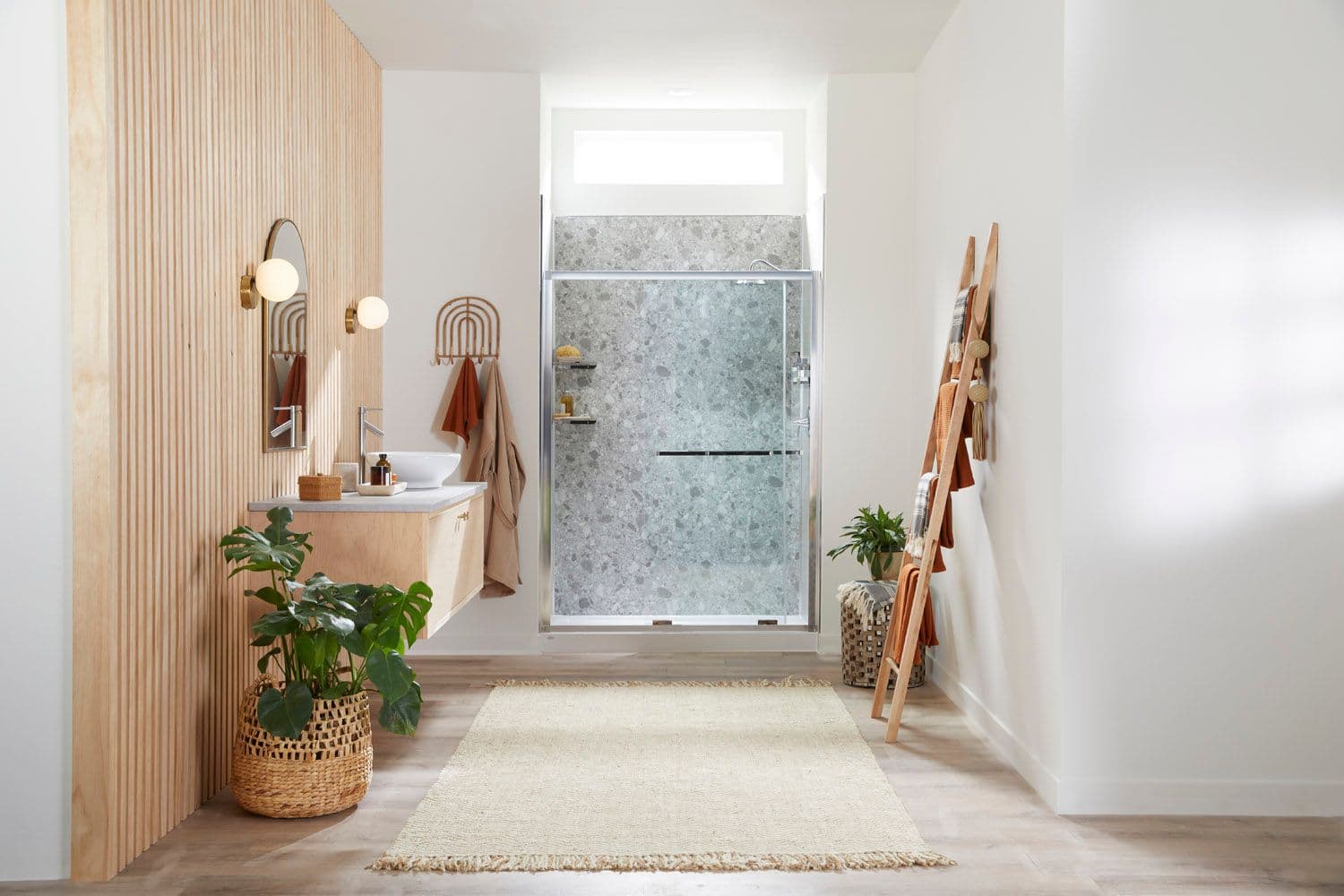 walk in shower