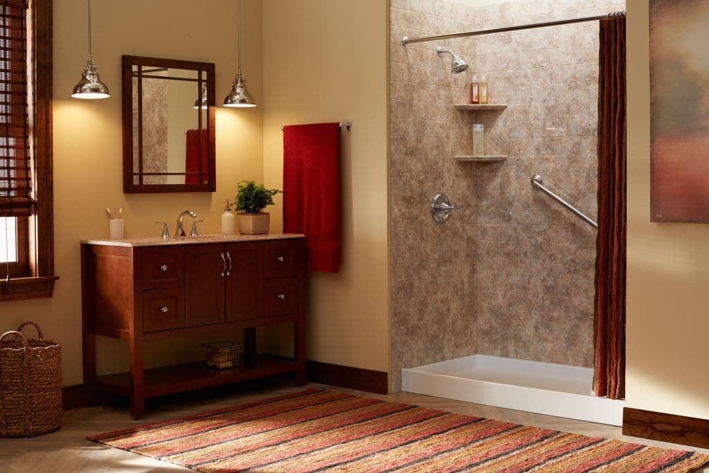 barrier free shower